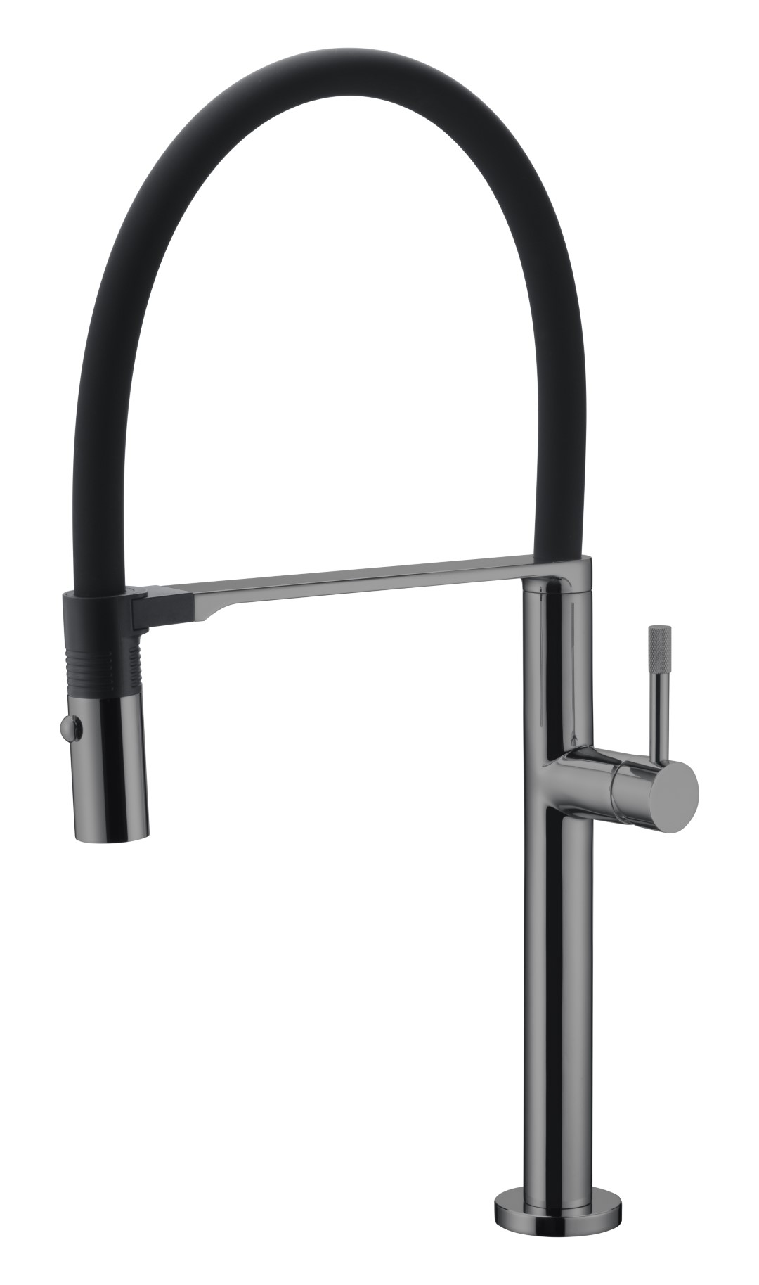 Смеситель для кухни Boheme Kitchen 114-SGM, графит