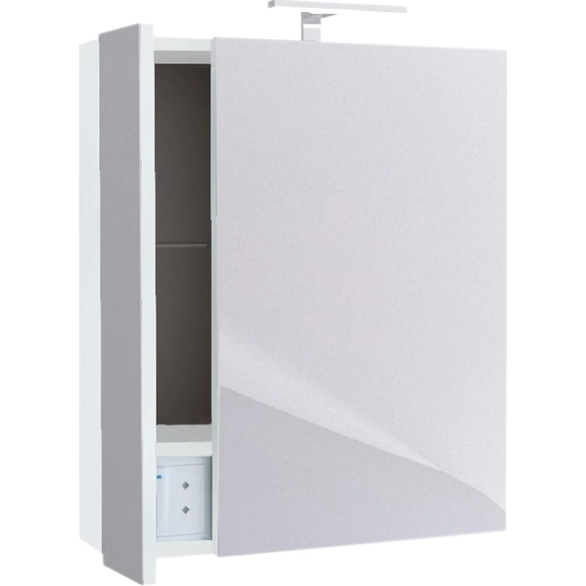 Зеркальный шкаф R Iddis Mirro New NMIR502i99 50x60 см, белый