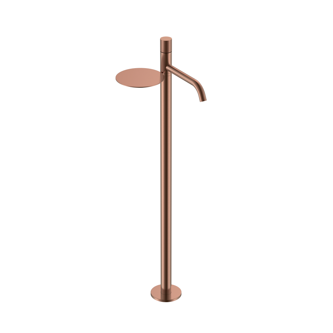 Смеситель напольный Boheme Stick 120-CB.2, медь