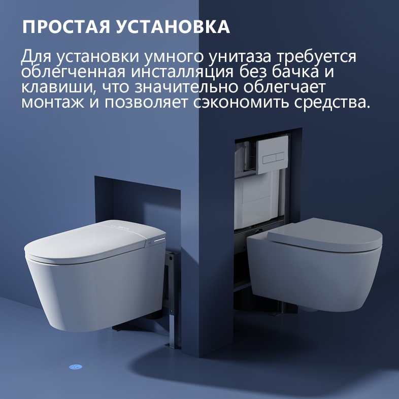 Унитаз Abber Bequem AC1121S белый