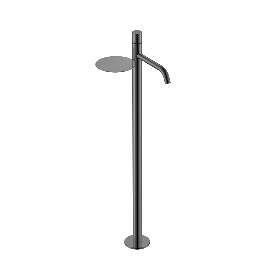 Смеситель напольный Boheme Stick 120-SGM, графит