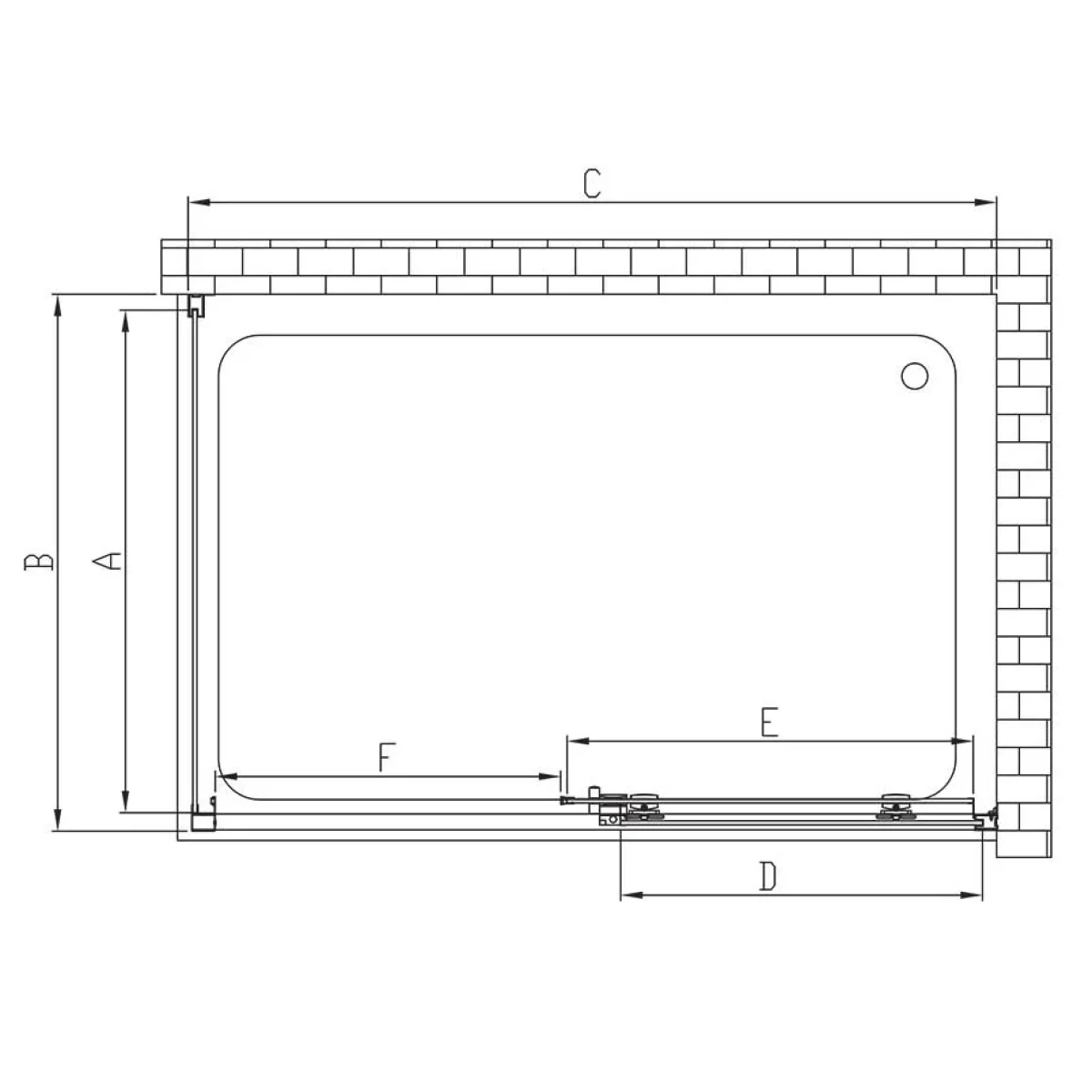 Душевой уголок Vincea Soft VSR-3SO9012CLGM прозрачное 120x90 см