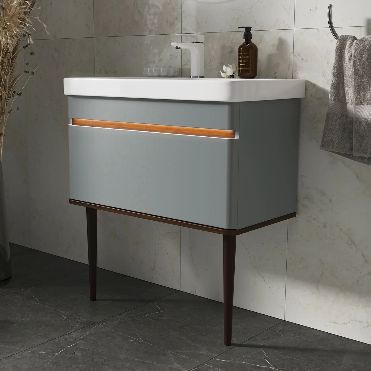 Комплект ножек для тумбы Equil Elegante ndELGNT.H40-30 40 см, венге