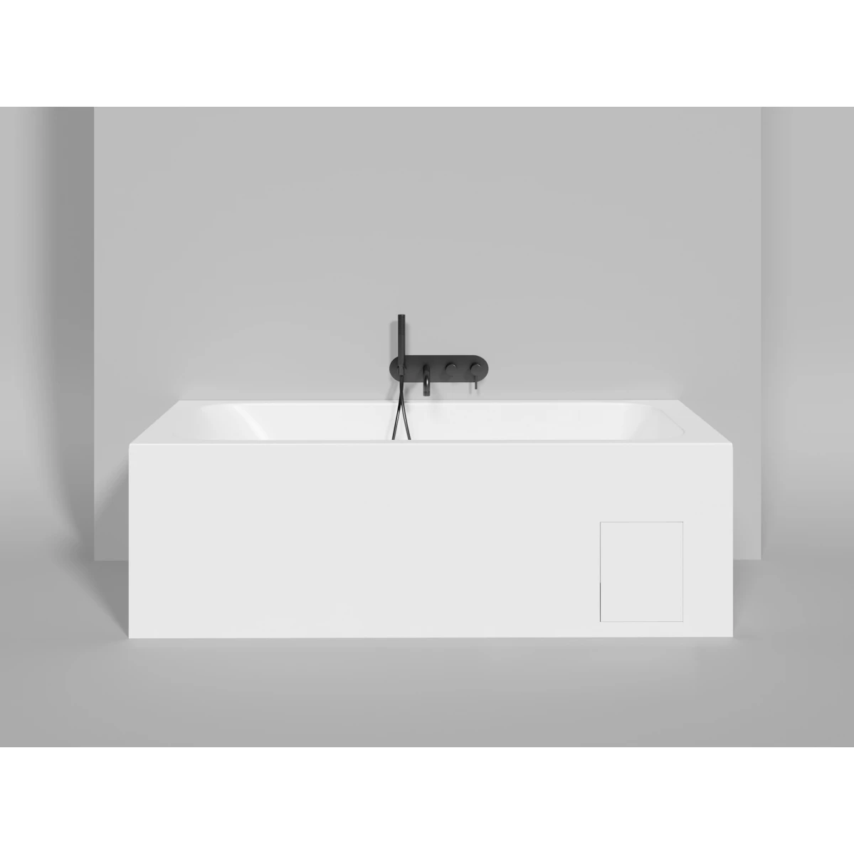 Ванна из искусственного камня Salini S-Stone Orlanda 102022M 180x80 см, белый матовый
