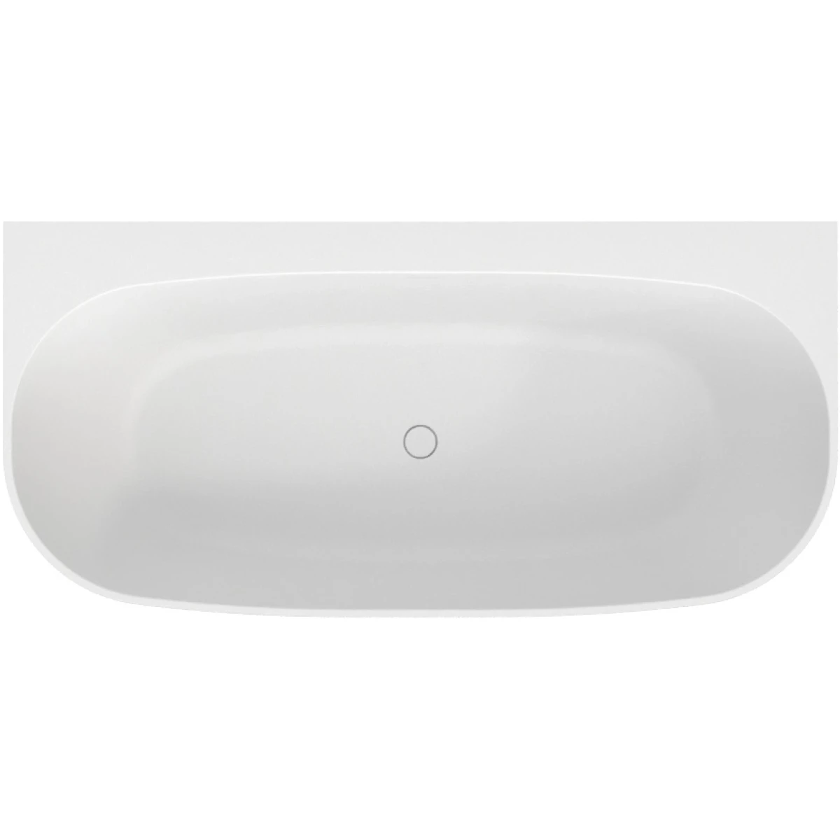 Ванна из литьевого мрамора WhiteCross Make Solid Surface 0219.170080.200BP 170x80,5 см, белый матовый