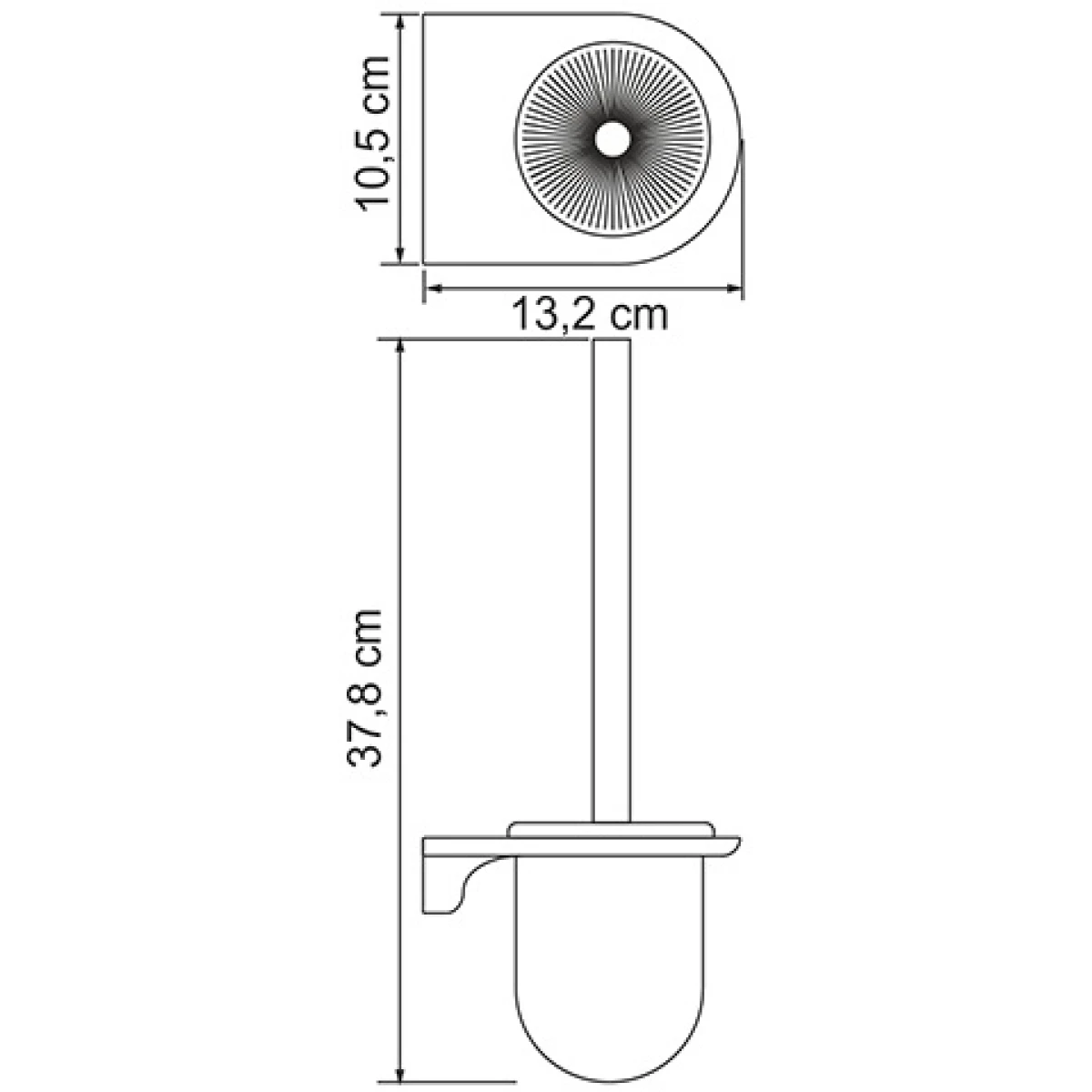 Ёршик WasserKRAFT Kammel K-8327