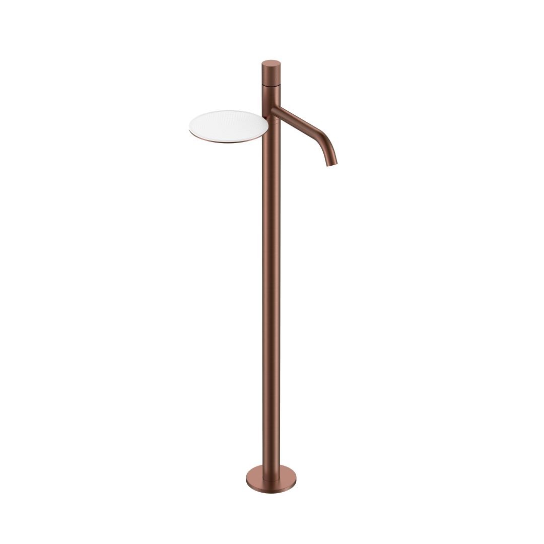 Смеситель напольный Boheme Stick 120-BRB.4, бронза