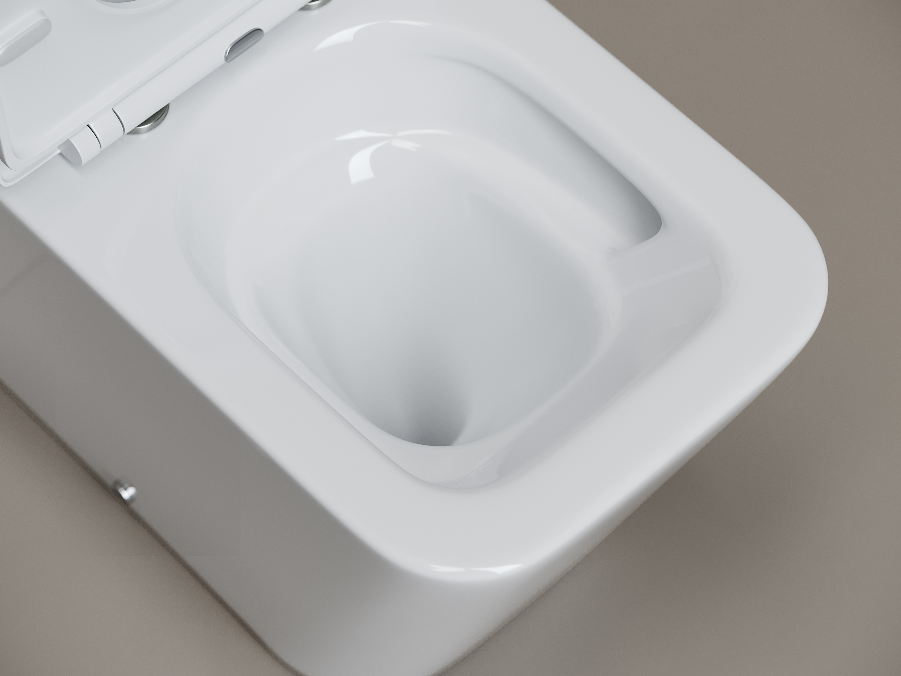 Унитаз CeramicaNova Кубик CN1803T, белый