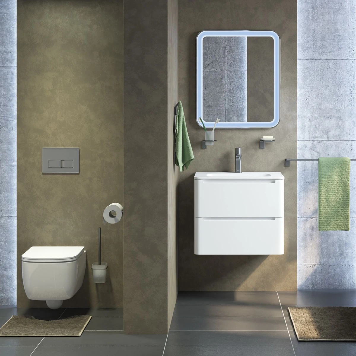Смеситель для раковины Iddis Slide SLIGMBTi01