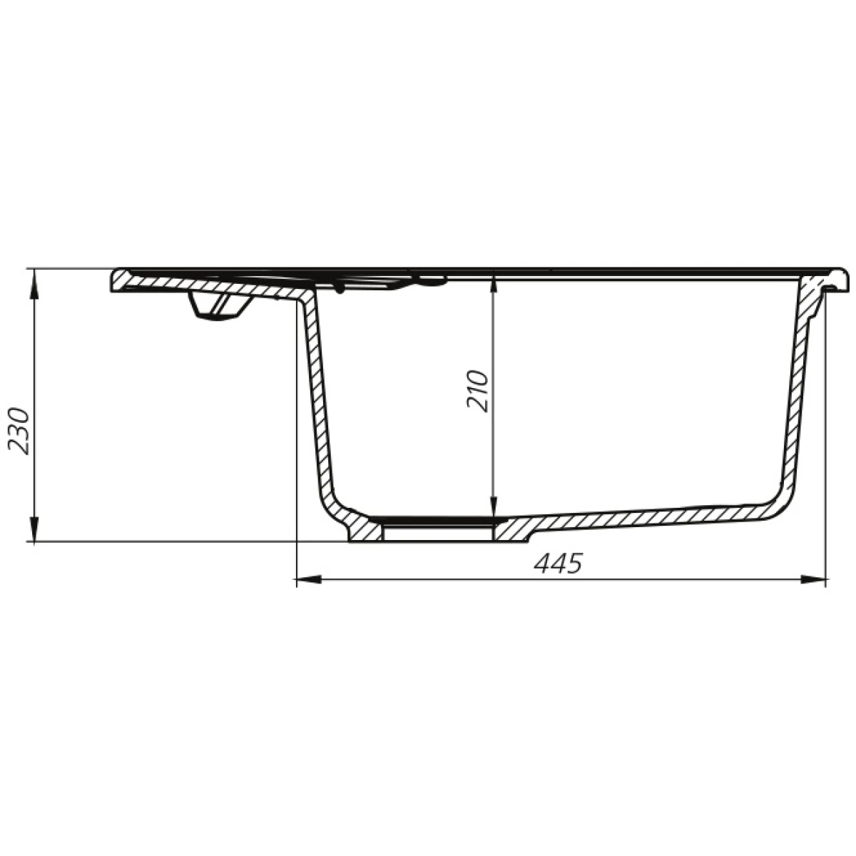 Кухонная мойка Iddis Kitchen G K08P621I87, песок