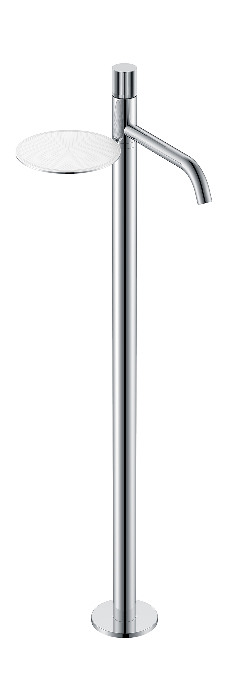 Смеситель напольный Boheme Stick 120-CRCR.3, хром