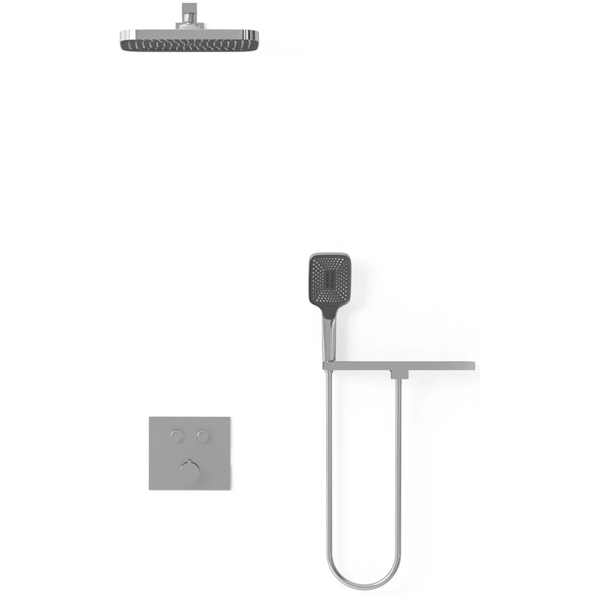 Душевой комплект Vincea VSFW-4211RCH 315x210 мм