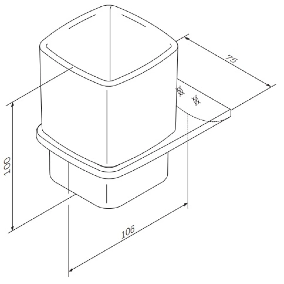 Стакан AM.PM Inspire 2.0 A50A34300
