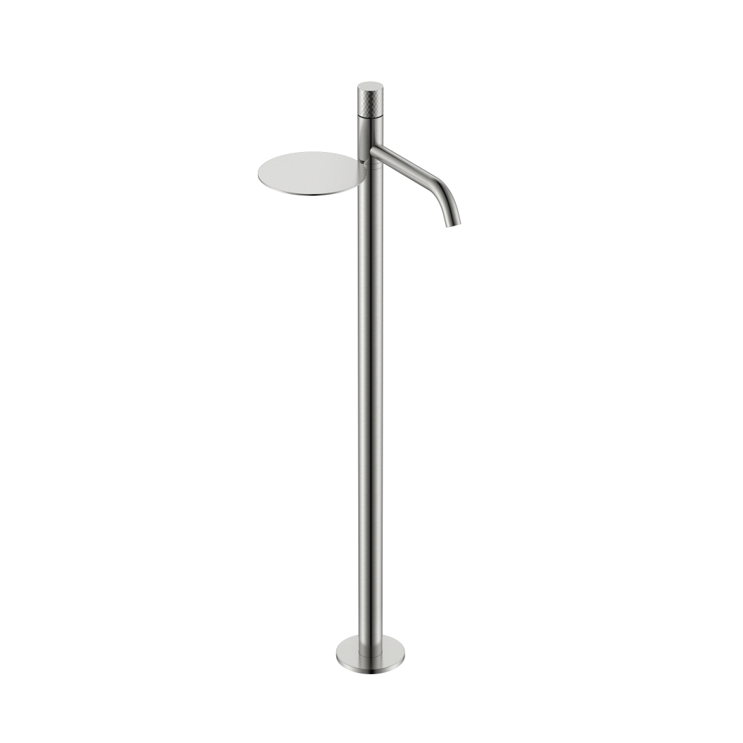 Смеситель напольный Boheme Stick 120-NB, никель