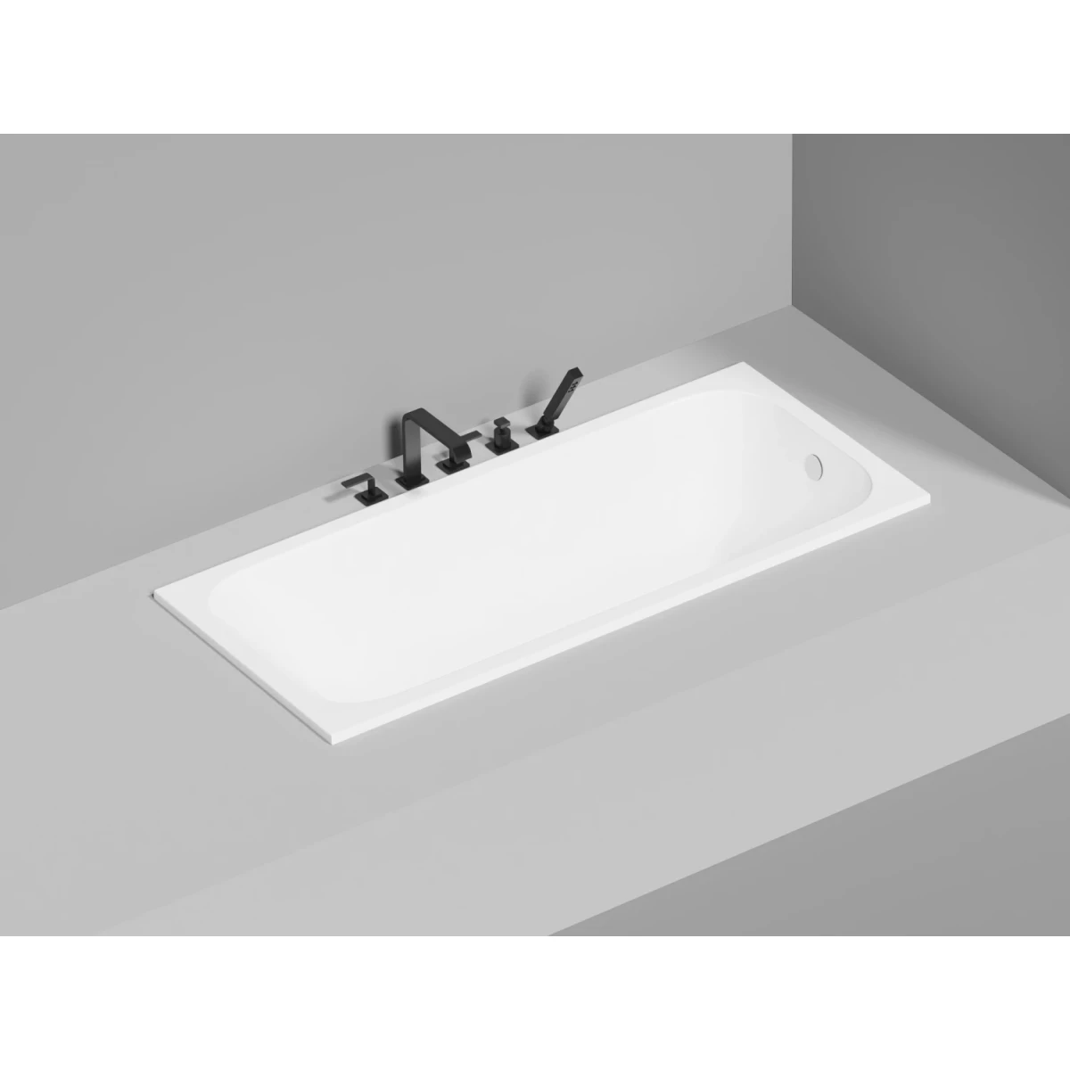 Ванна из литьевого мрамора Salini S-Sense Orlanda 102015G 160x70 см, белый глянец