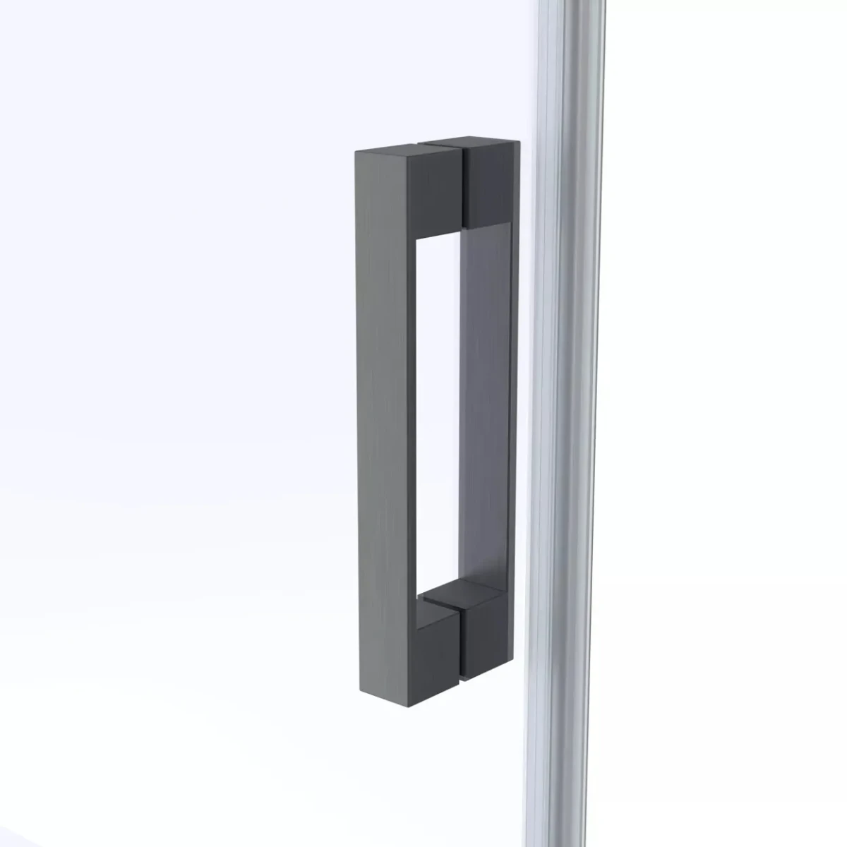 Душевой уголок Vegas Glass ZA-F Protec 100*80 06 02 100x80 см, профиль оружейная сталь матовый, стекло шиншилла