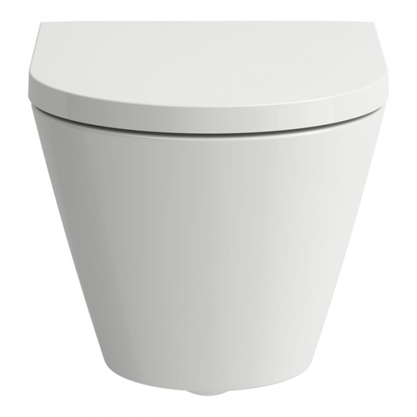 Унитаз подвесной Laufen Kartell 8.2033.3.757.000.1, безободковый, белый матовый