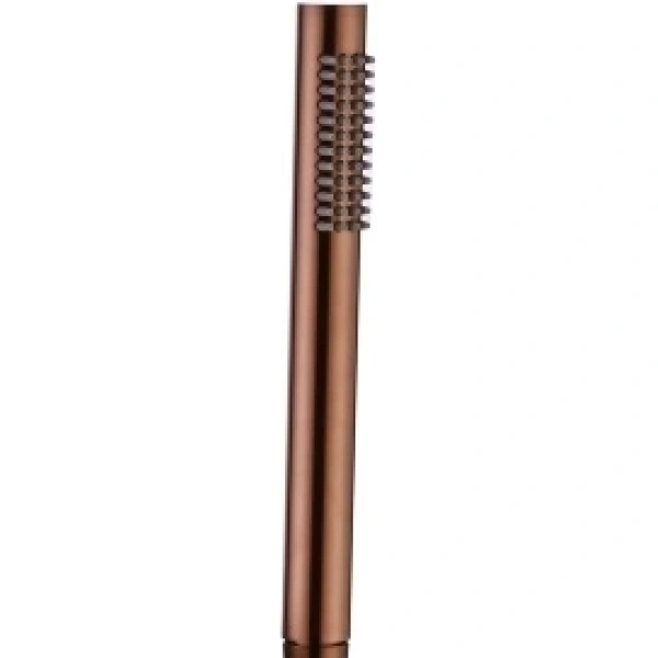 Душевая лейка Boheme Uno 422-2-CB 24 мм, 1 режим, медь брашированная