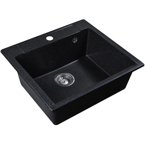 Кухонная мойка Reflexion Cubi RX1555CL 55x50 см, уголь