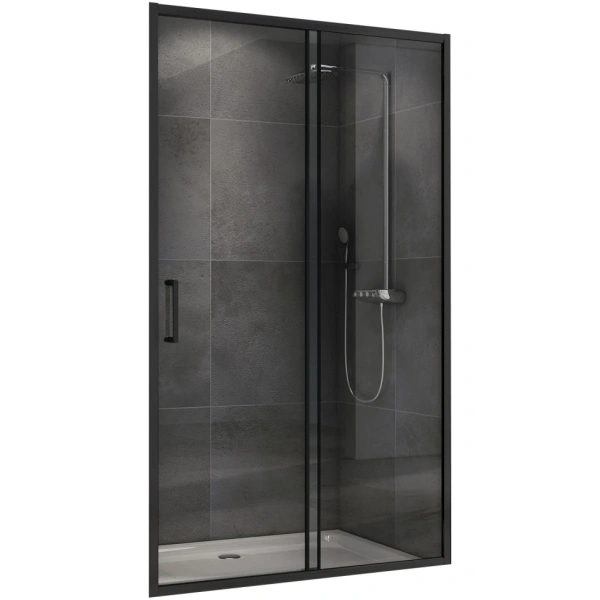 Душевая дверь Abber Schwarzer Diamant AG30120B5 прозрачное 120 см