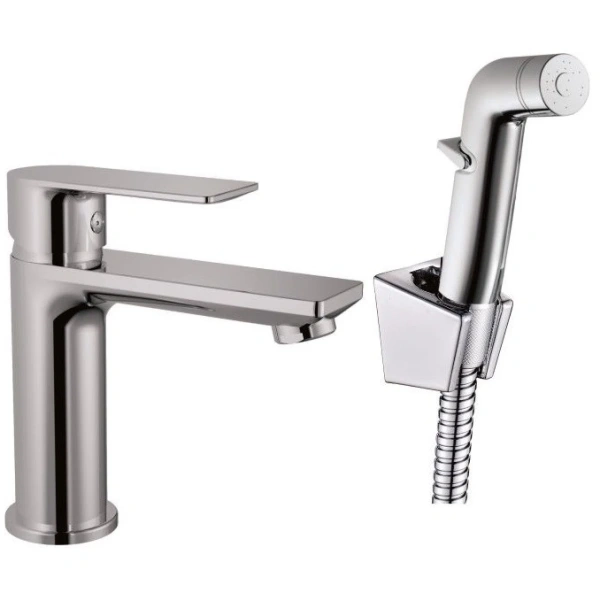 Смеситель для раковины с гигиеническим душем Haiba HB12505