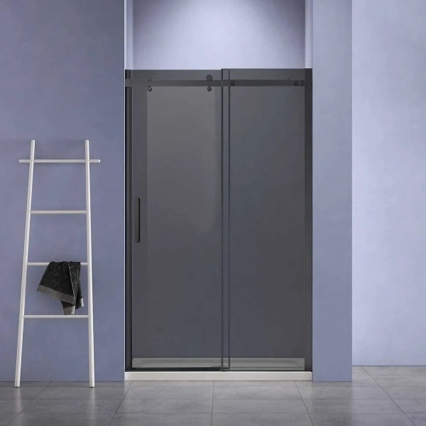 Душевая дверь Vincea Como-N VDS-4CN150CGB 150 см, профиль черный матовый, стекло тонированное