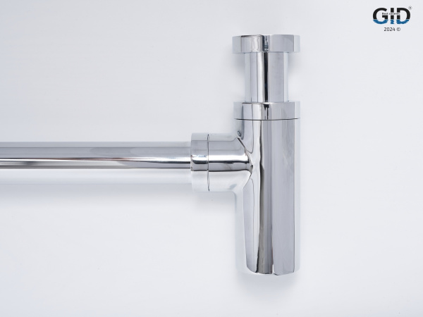Сифон для раковины GID G-54CH 1 1/4"-32, хром