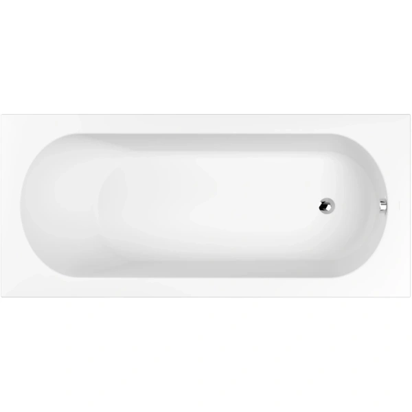 Ванна из литьевого мрамора WhiteCross Jane Solid Surface 0222.175075.200 175x75 см, белый матовый
