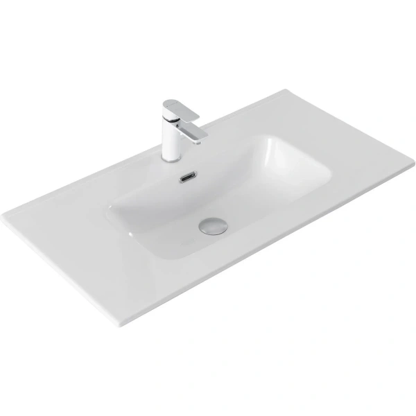 Раковина Allen Brau Glority 1.35008.20 91x46,5 см, накладная, белый