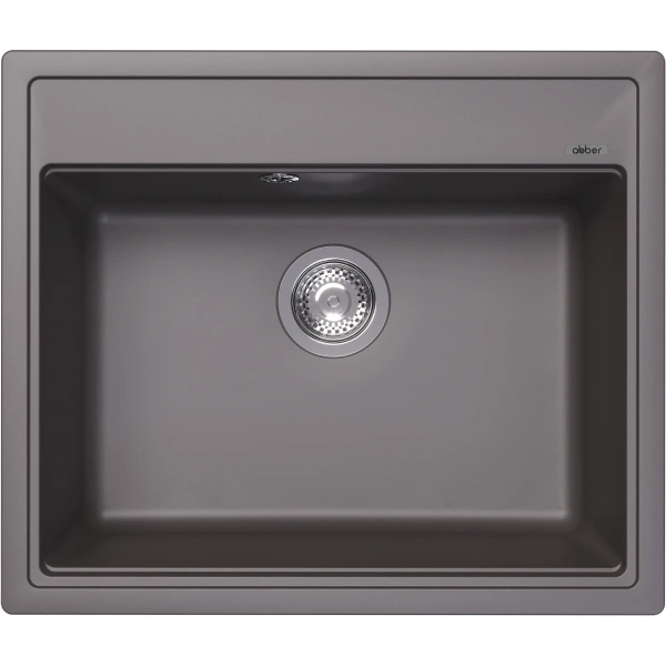 Кухонная мойка Abber Quarz AQ2902G 60x51 см, серый