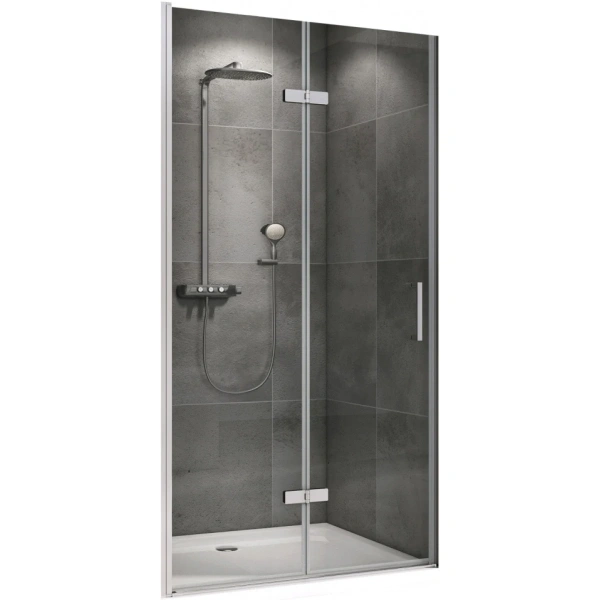 Душевая дверь Abber Zart AG08100P прозрачное 100 см