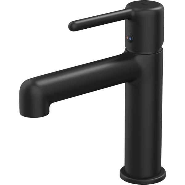 Смеситель для раковины Iddis Aiger AIGBL00i01, черный матовый