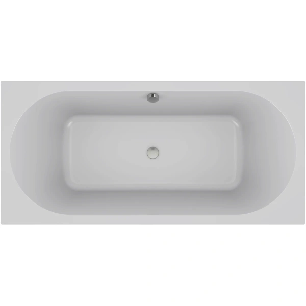 Ванна из литьевого мрамора Jacob Delafon Odeon Rive Gauche E6D153-00 180x85 см, белый