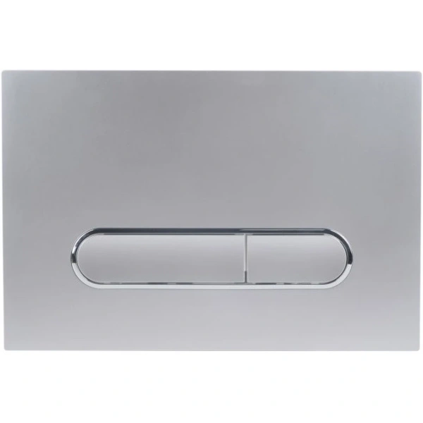 Кнопка смыва Esbano OVL-17MC ESINOVL17MC для инсталляции, матовый хром/хром/матовый хром
