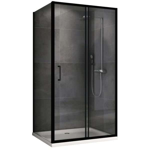 Душевой уголок Abber Schwarzer Diamant AG30130B5-S90B5 прозрачное 130x90 см