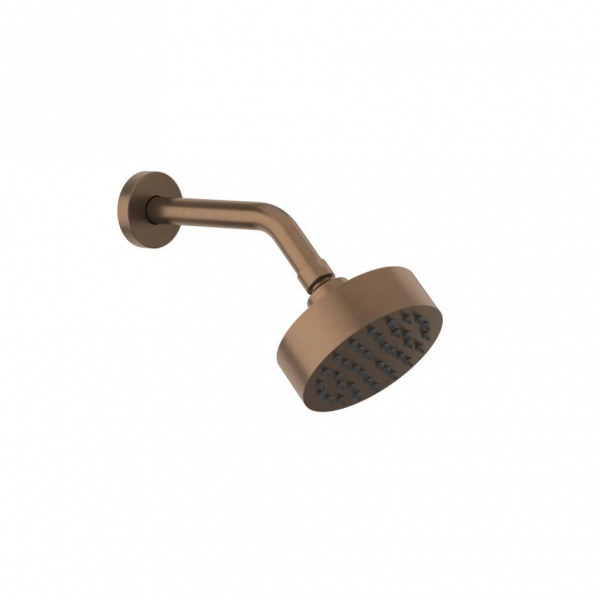 Верхний душ Gessi Origini настенный, 1 режим 66156#708, медь брашированная PVD