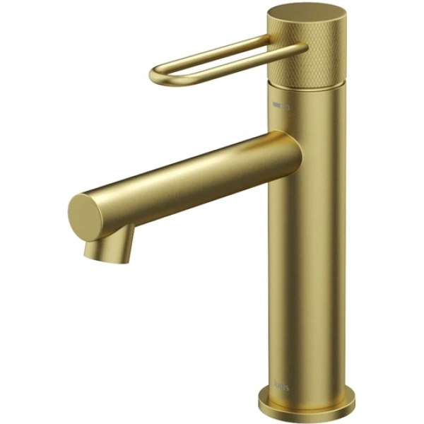 Смеситель для раковины Iddis Duna DUNMG00i01, золотой матовый