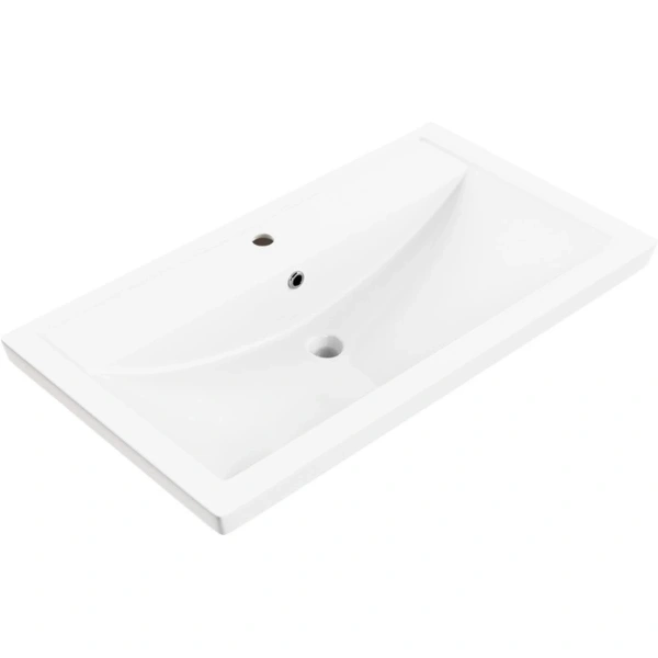 Раковина Iddis Optima Home 4078000i28 81,5x45,5 см, накладная, подвесная, белый