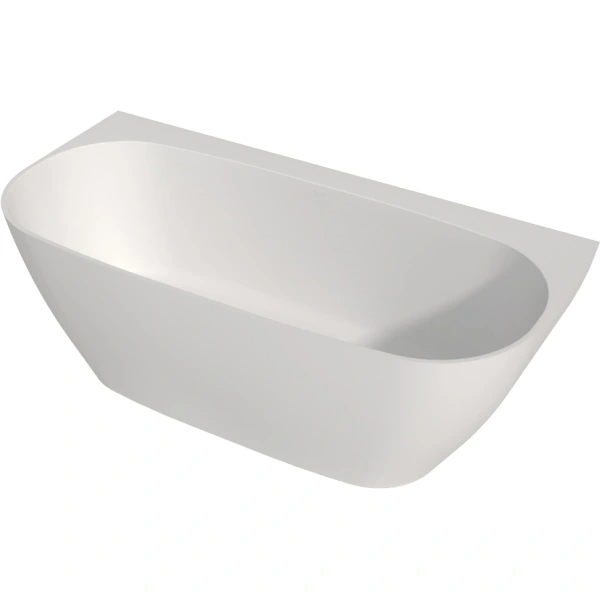 Ванна из литьевого мрамора WhiteCross Make Solid Surface 0219.170080.200BP 170x80,5 см, белый матовый