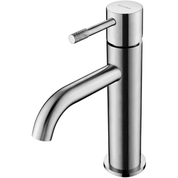 Смеситель для раковины Boheme Uno 461-INOX, нержавеющая сталь