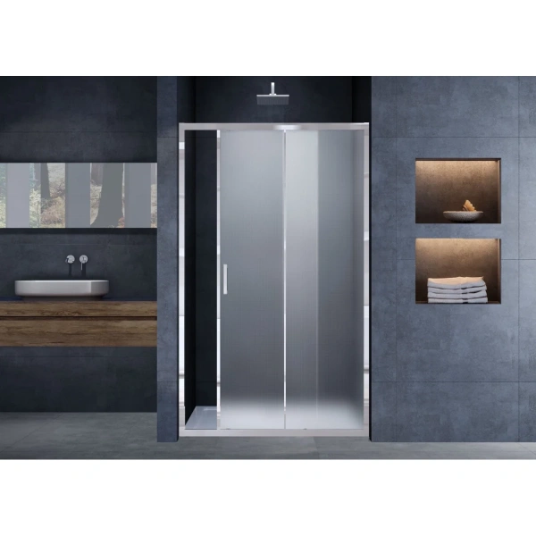 Душевая дверь Vincea Alpha VDS-3AL110MT текстурное 110 см