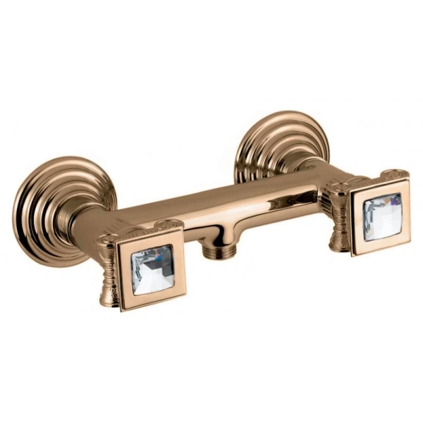 Смеситель для душа, ручки swarovski Cezares Olimp OLIMP-DS-02-Sw, бронза