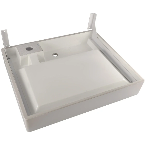 Раковина Reflexion Tetra RF6050TE 60x50 см, над стиральной машиной, с кронштейнами, белый