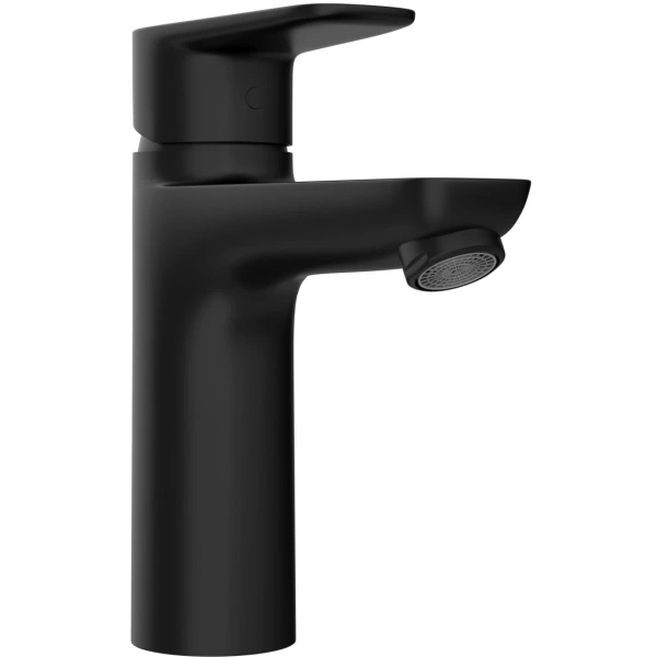 Смеситель для раковины Vitra Flow Soft A4300936EXP без донного клапана, черный матовый