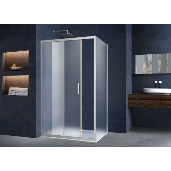 Душевой уголок Vincea Alpha VSR-3AL8012MT текстурное 120x80 см