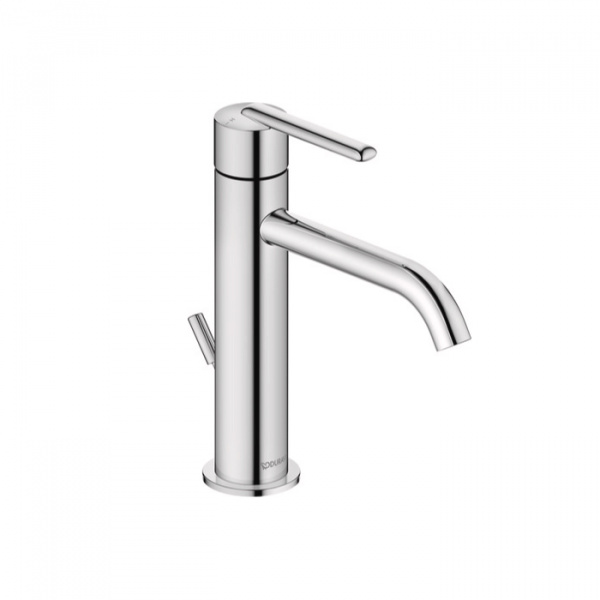 Смеситель для раковины Duravit Balcoon BA1023001010, 1 отв., с донным клапаном, хром