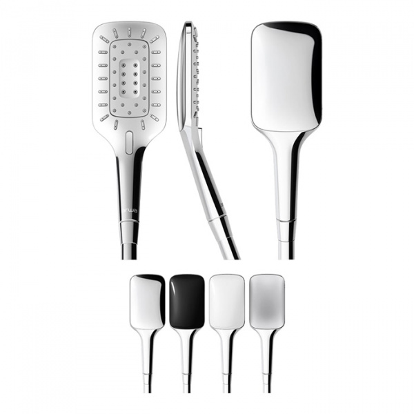 Лейка для душа Laufen Living City HF939031100000, 3 типа струи, хром