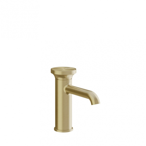 Смеситель для раковины Gessi Origini без донного клапана 66002#727, латунь брашированная PVD
