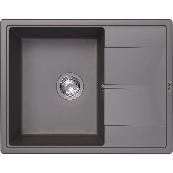 Кухонная мойка Abber Quarz AQ2903G 65x51 см, серый