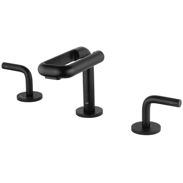 Смеситель для раковины Wonzon & Woghand Loop WW-131-00-508, черный матовый